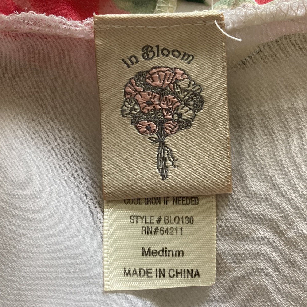 In Bloom Feminine Robe Floral Size M - Picture 6 of 10